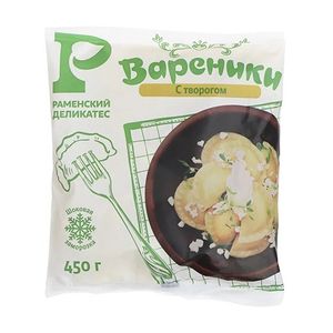 Вареники с творогом 450 г