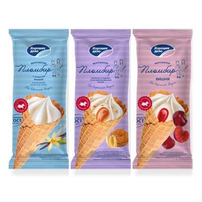 Мороженое ассорти