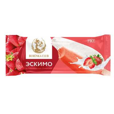 Мороженое клубничное купить