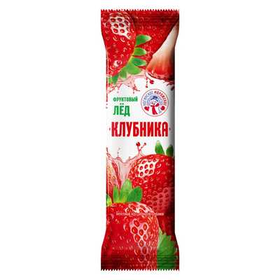 Фруктовый лёд клубничный купить